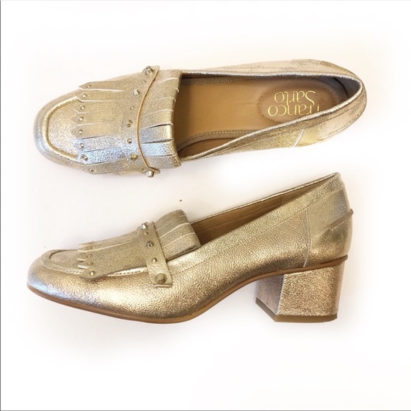 Franco Sarto Shoes - New Franco Sarto muted gold loafer Sz 9
